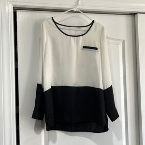 NY&Co. Color Block Blouse